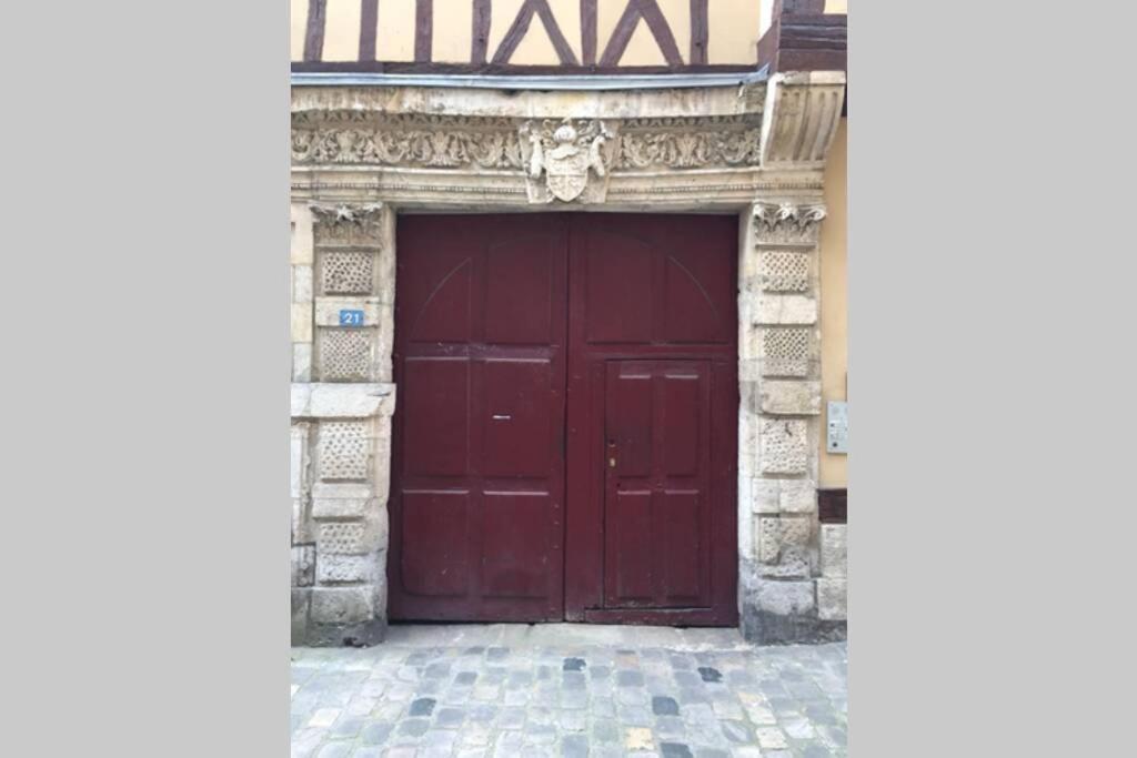 Charmant Studio Hypercentre Rouen Exterior foto